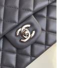 Сумка Medium Classic Double Flap Bag Grey